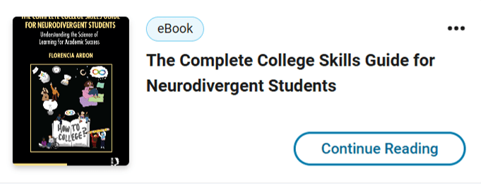Reading and learning from ebooks